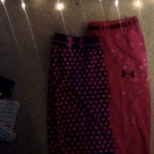 2-pack Under Armour girls leggings